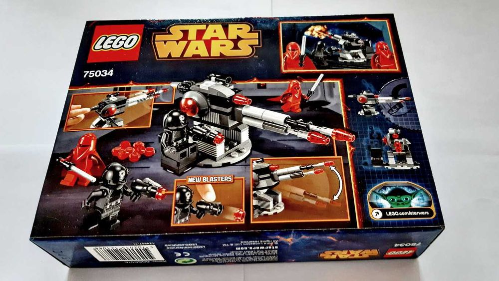 Lego Star Wars A New Hope 75034 Death Star Troopers Battle Pack selado