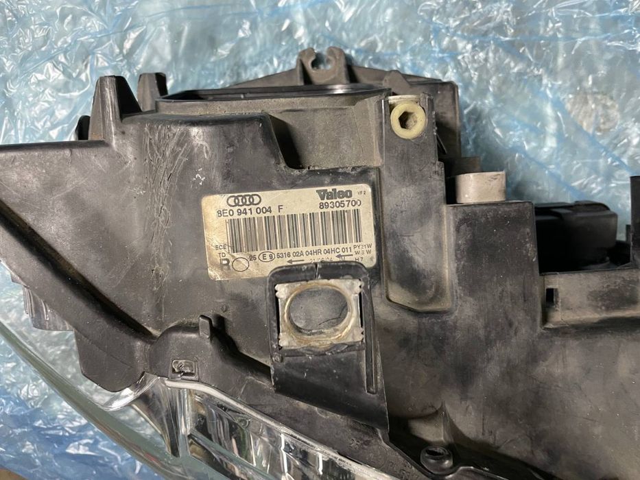 Переобладанані Biled фари Audi A4b6/ Тюнінг фар/ Покращення світла