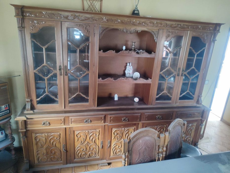 Louceiro de madeira maciça