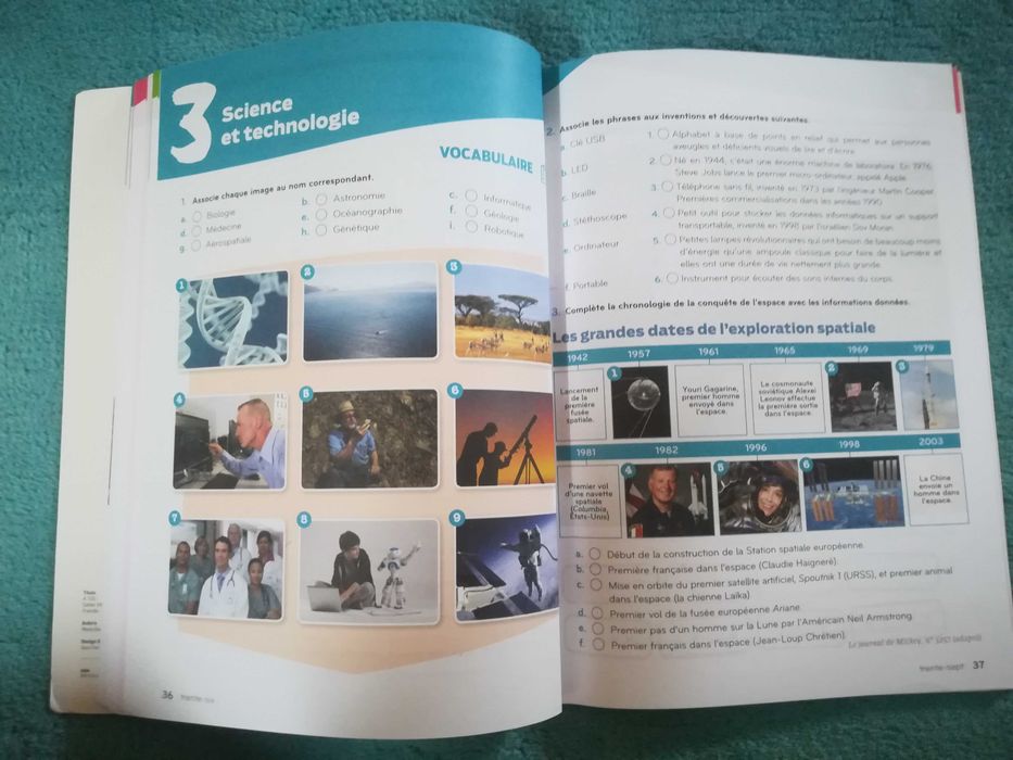 Caderno atividades Francês - 9º ano