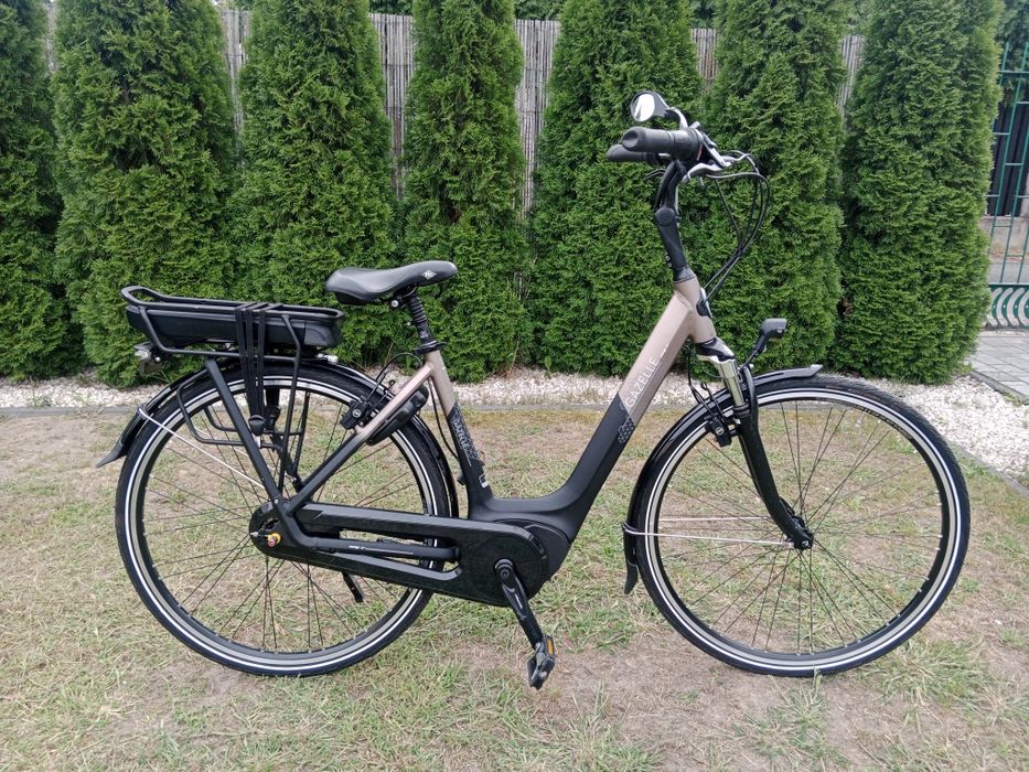 Rower elektryczny Gazella Orange C7+. Piękny kolor. Super stan