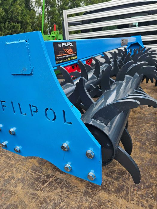 Rolka mulczująca Mulczujący wał wałek kolczasty 2m 2,5m 3m mulczer