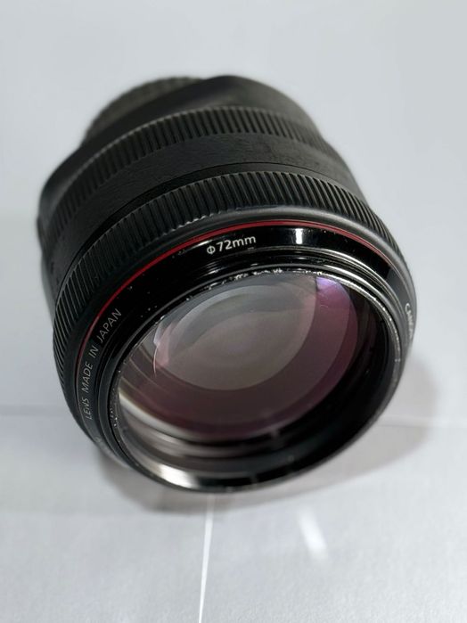 Objetiva Canon 85mm 1.2 L II Usm