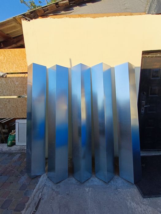 Гибочные изделия, оконный отлив, планка ветровая, конёк кровельный