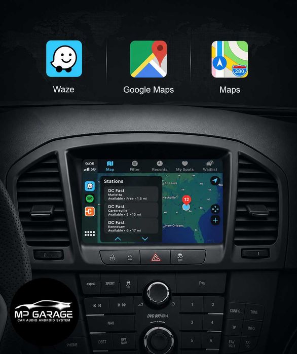 Opel DVD800 Navi650 Navi950 Apple CarPlay Android Auto Moduł OEM