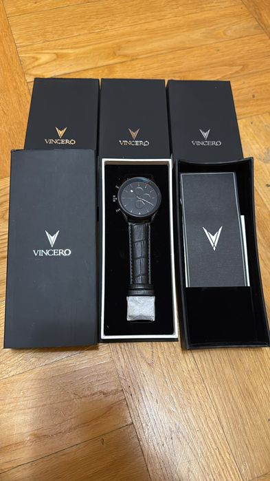 Годинник Vincero Chrono S Matte Black Bla-Bla-S11