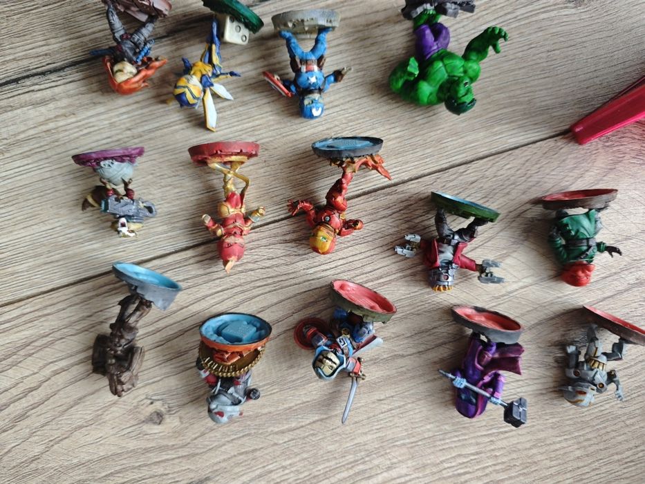 Marvel United + dodatek POMALOWANE + super insert