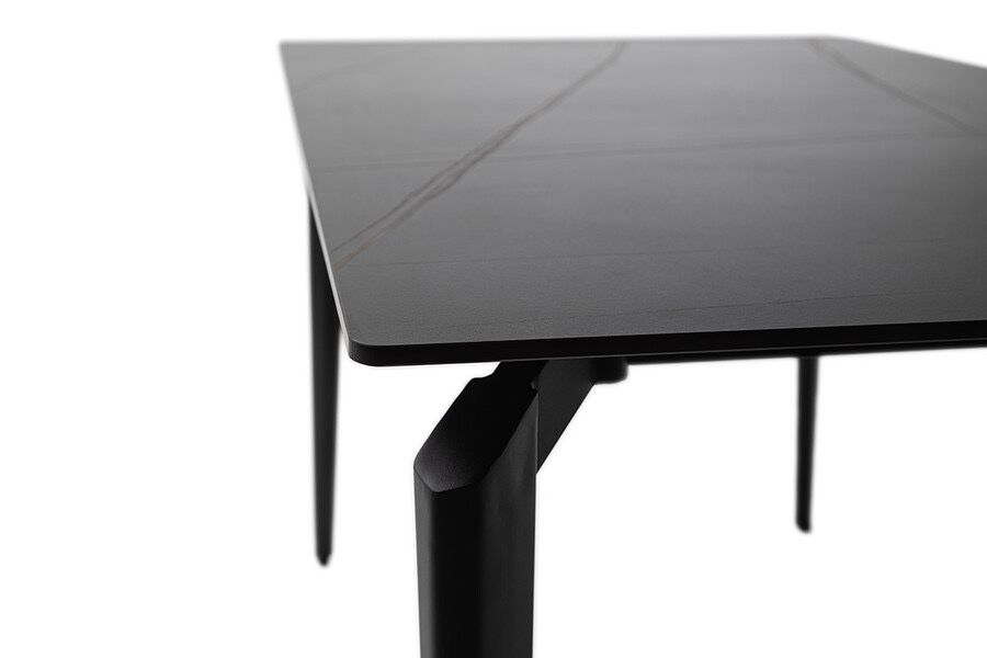 NOWY stół stalowy ceramiczny imitacja marmuru 140x80x76