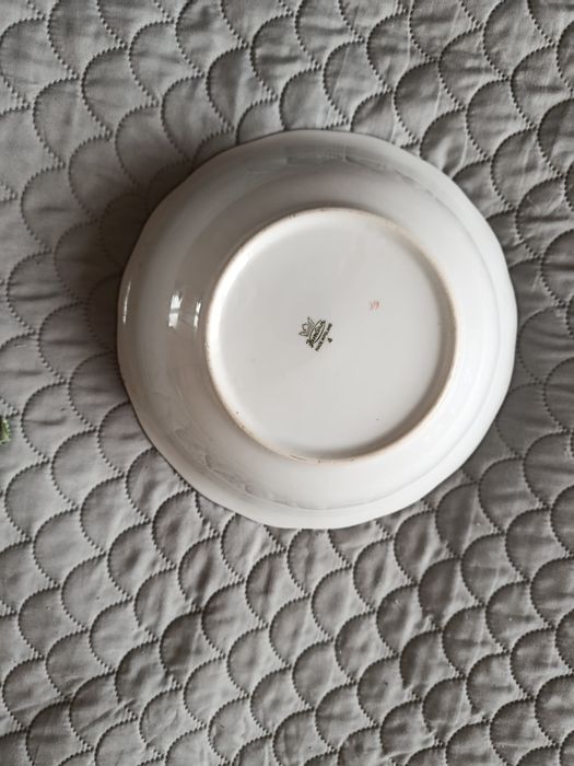 Miska duża 28cm ceramika z fabryki Karolina PRL