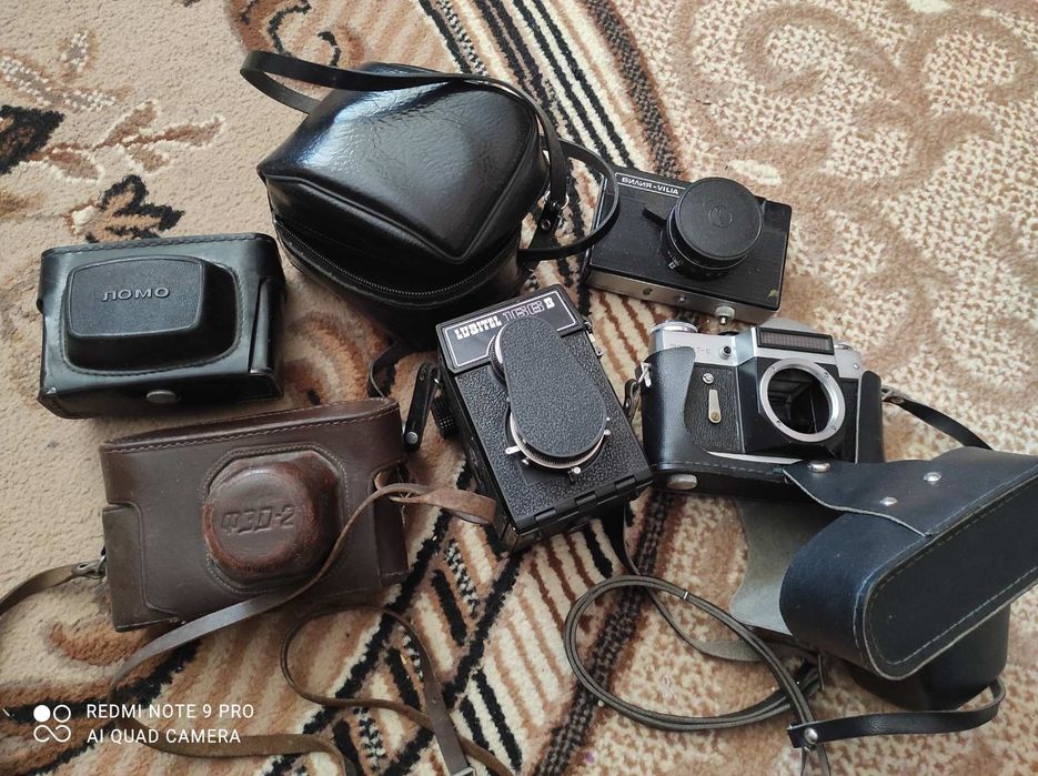 Фотоаппарат ссср Любитель , Фед , Зенит
