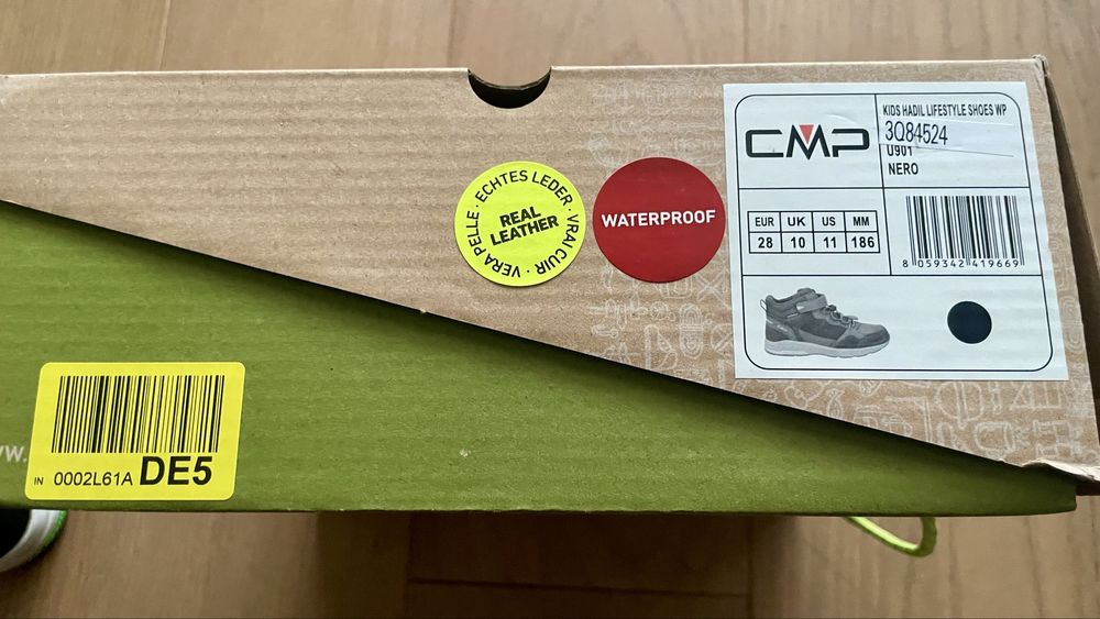 CMP buty dziecięce outdoor, waterproof, r. 28
