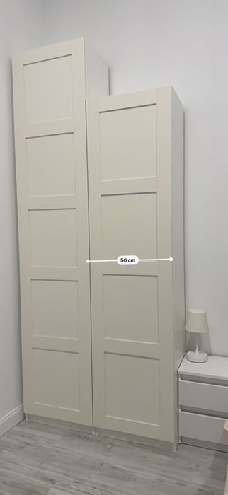 Szafy ikea biale