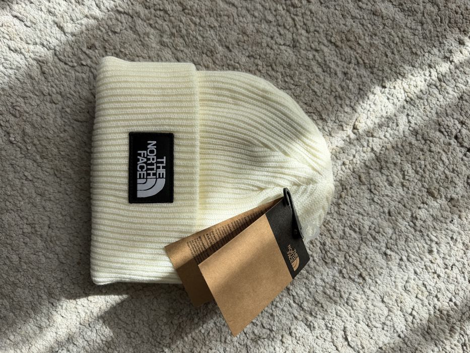 Czapka thenorthface czarna i biala