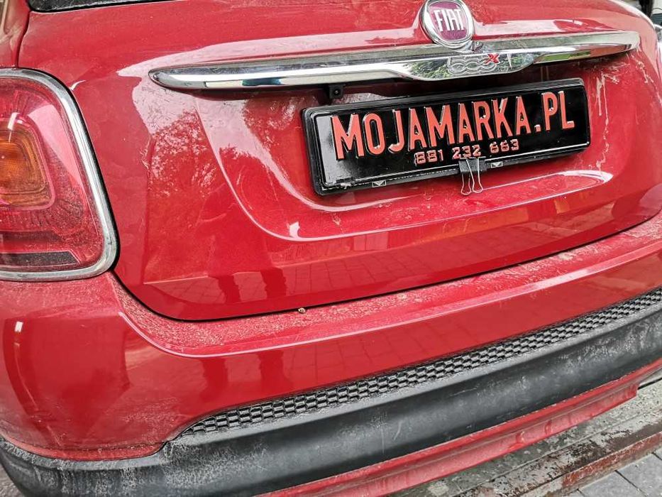Kamera cofania fiat 500x 500L dla radio nawigacja uconnect montaż