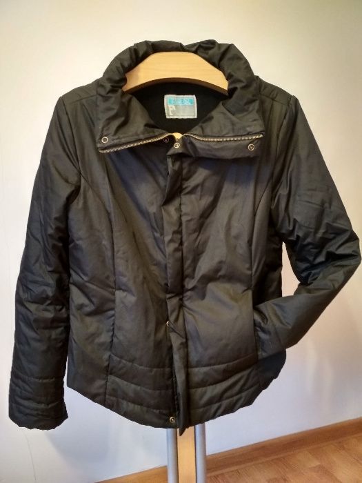 Kurtka czarna wiosna jesień Reporter rozm. L