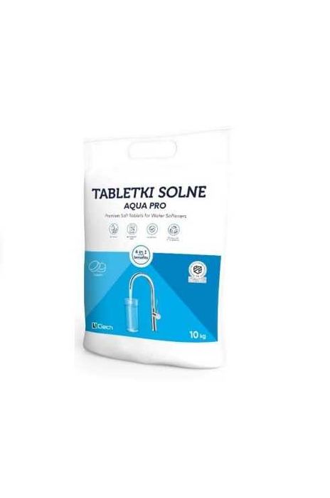 TABLETKI SOLNE Aqua Pro 10 kg do zmiękczania wody do uzdatniacza
