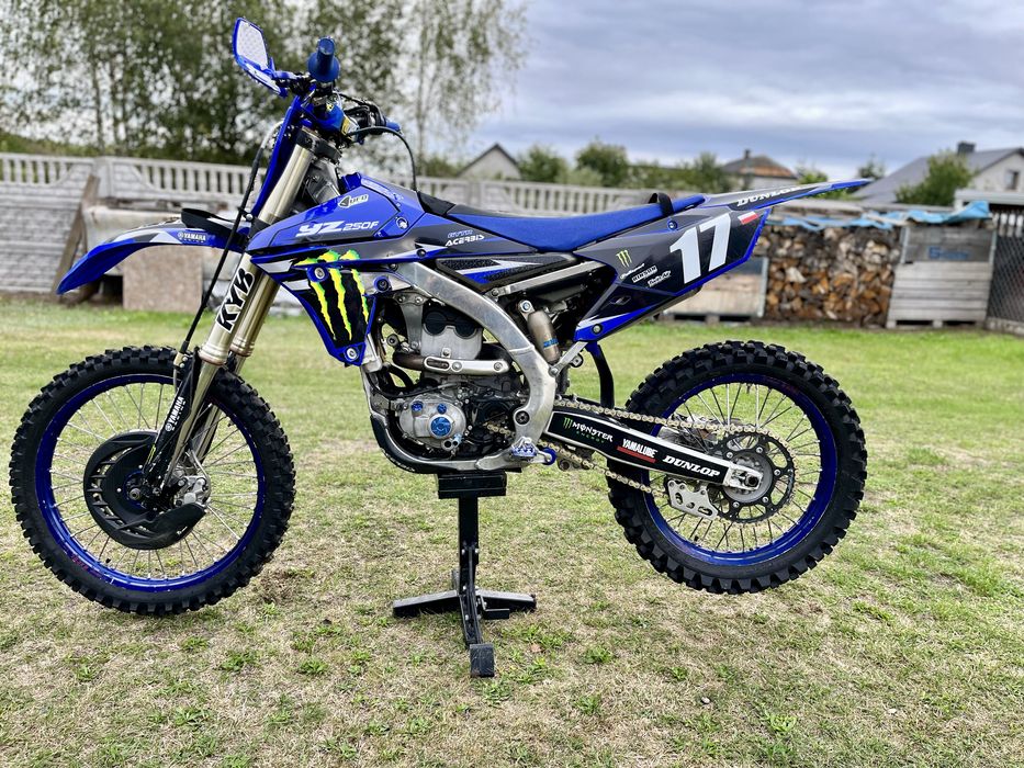 Yamaha YZ250F YZF250 z 2018rWtrysk Po Udokumentowanym Remoncie Zamiana