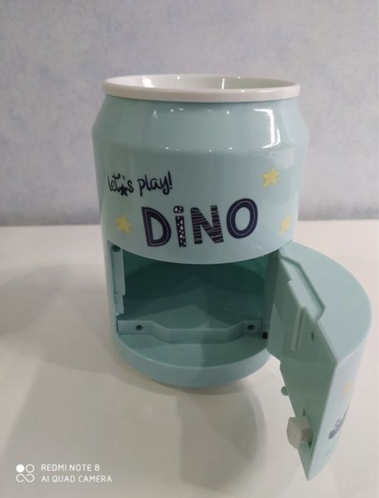 Играшка Копілка-сейф динозаврик з музикою та світлом