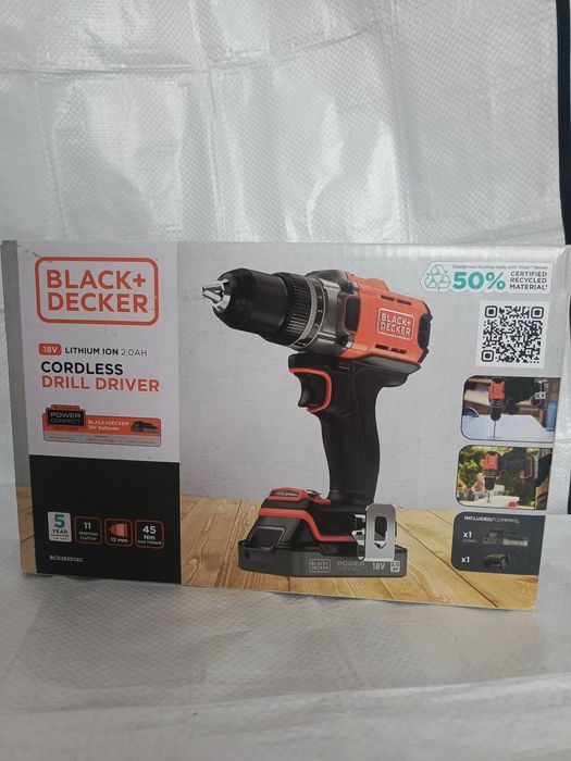 Black Decker wkrętarka akumulatorowa