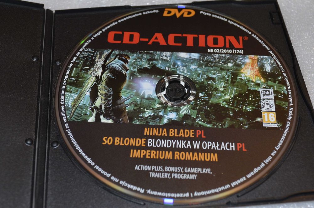Gry PC CD-Action DVD nr 174: Ninja Blade, So Blonde