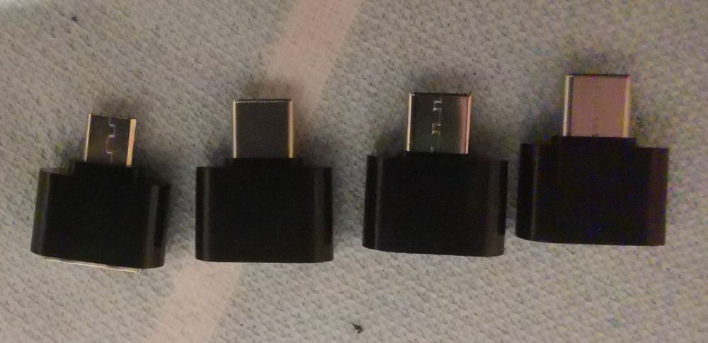 4 Adaptadores Móvil USB