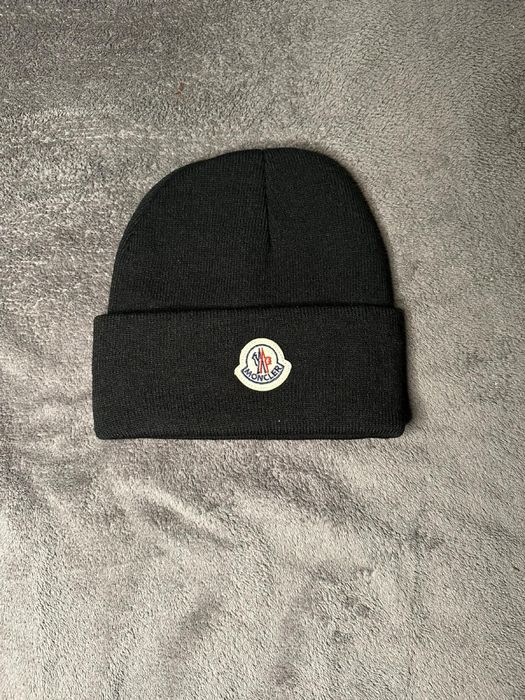 Gorro preto da Moncler