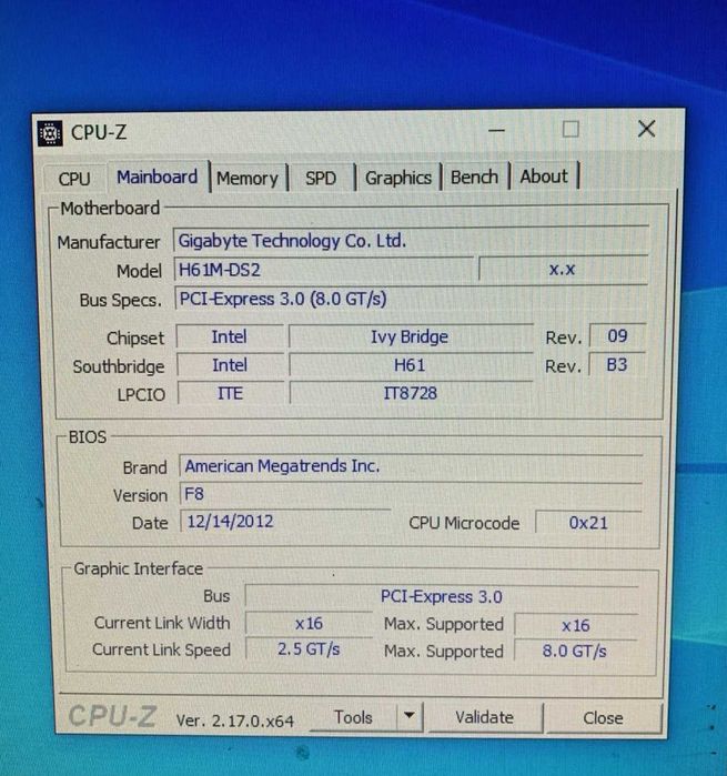 Ігровий ПК Intel i5-3470 GTX 1060 6 gb