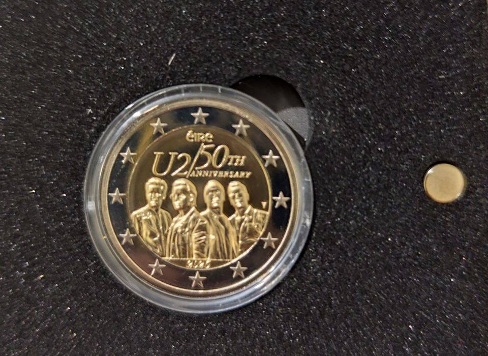 2€ - Moeda U2 Proof, 2026