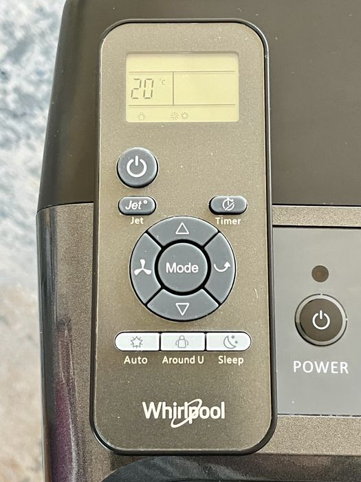 AC portatil Whirlpool pacf212hp w de 12000  btu's,garantia ate 2029.