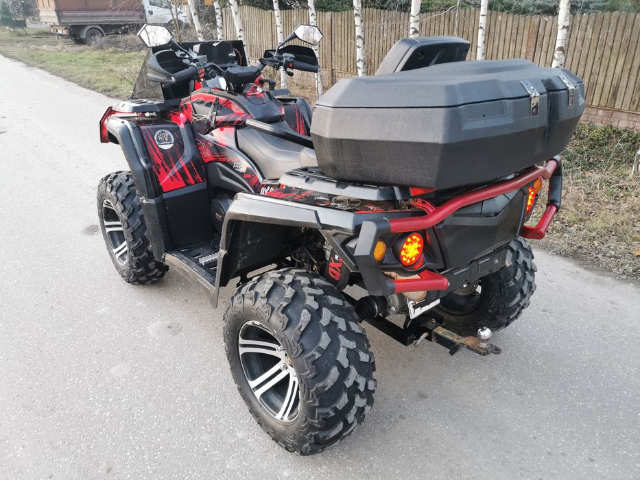 Odes Pathcross 650 MAX 4x4 Zarejestrowany Kufer Wyciągarka Ledbar Alus