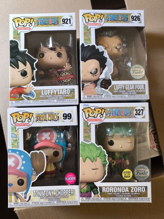 Lote 4 One Piece Funko POP