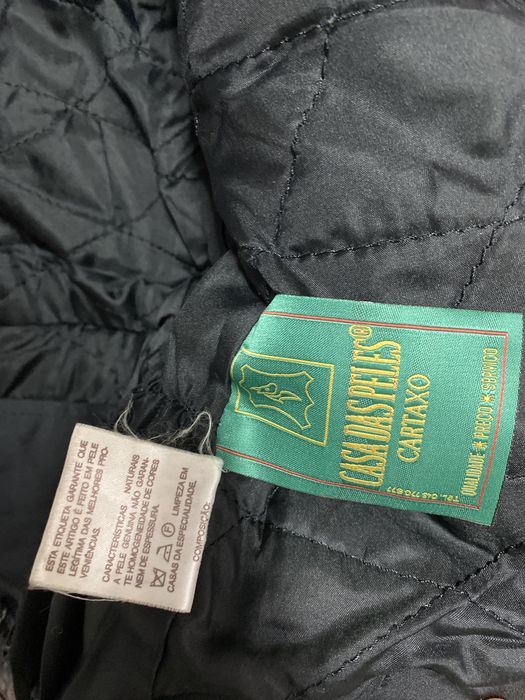 Casaco motard cabedal