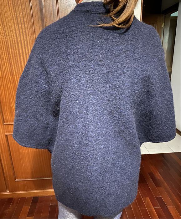 Poncho Mulher Preto