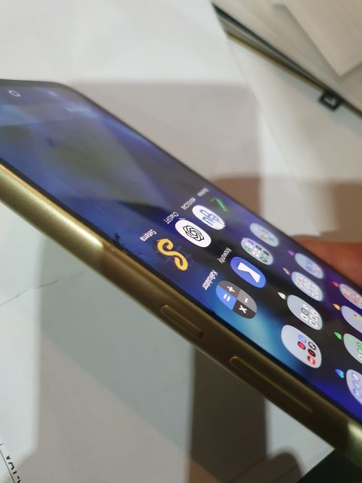 Lcd z ramką zloty kolor  org samsung a34 5g