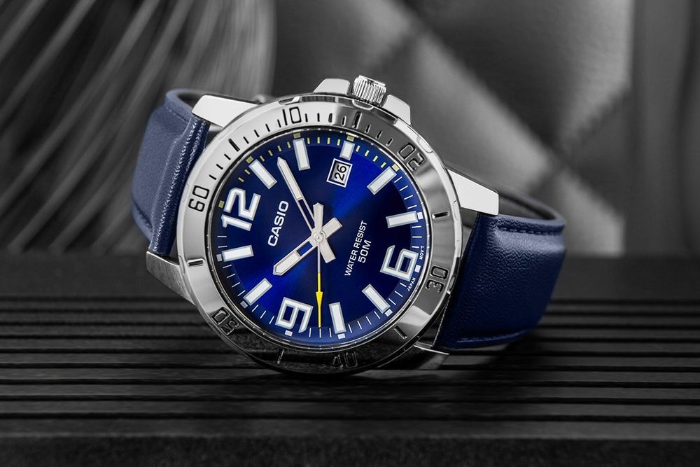 zegarek męski casio mtp-vd01l-2bvudf + box