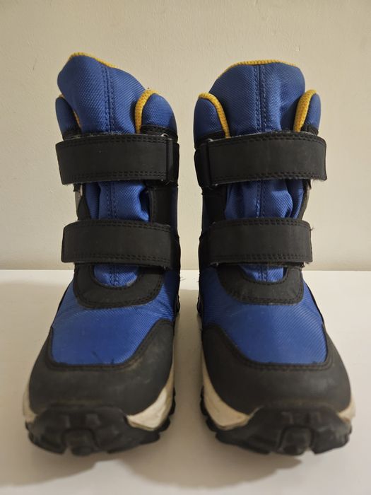 Śniegowce Geox J Himalaya Boy B Niebieski