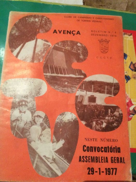 revista do clube de campismo e caravanismo de Torres Vedras, ano 1976