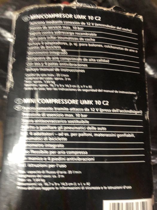 Mini compressor de ar