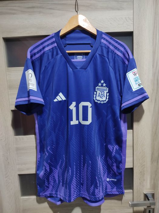 Koszulka wyjazdowa Reprezentacji Argentyny Messi 10 S-XXL