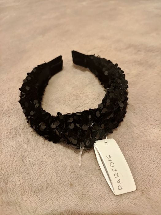 Bandolete com brilhantes preta