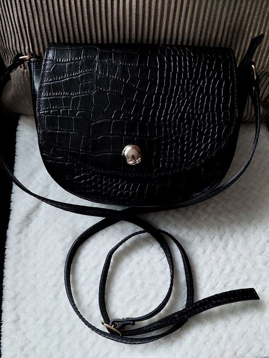 Torebka skóra naturalna kroko