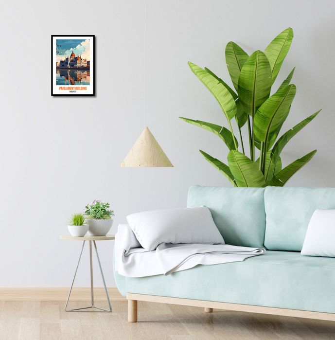 Plakat 25x35cm Parliament Building, Budapest