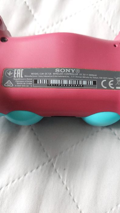 Pad DualShock PS4 ZCT2e V2 jagodowy błękit  oryginalny