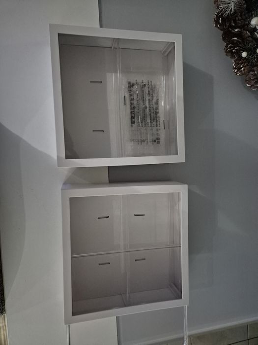 Gablotka 2 szt na modele figurki auta rysoraki hot wheel