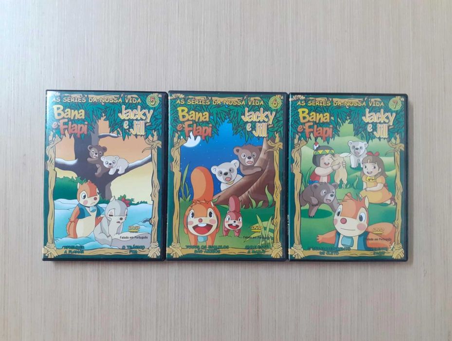 Bana e Flapi / Jacky e Jill (As Séries da Nossa Vida) - DVD