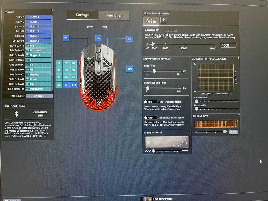 Мишка SteelSeries Aerox 9 Wireless