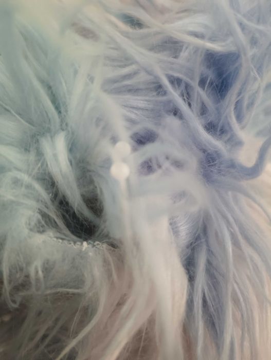 Icon Pufa Worek do Siedzenia z wypełnieniem fotel tęczowy 65x65cm