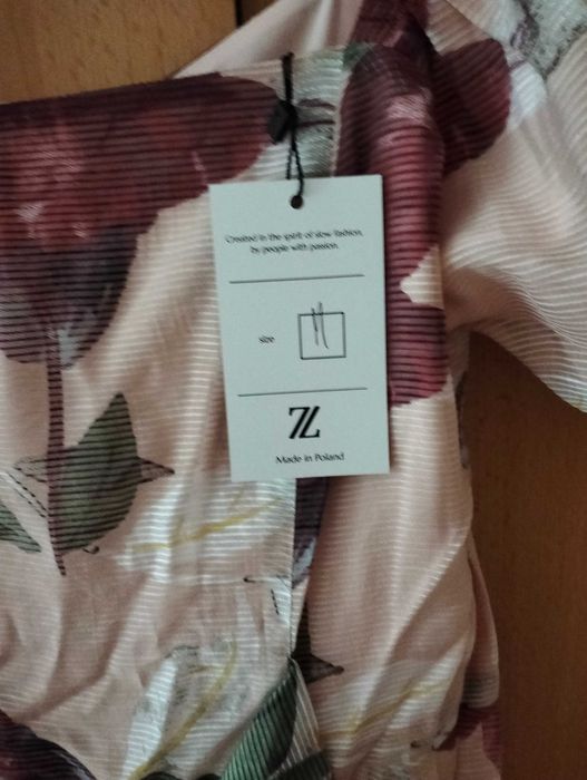 Sukienka Alice Burgundy Flowers Zalsqa M