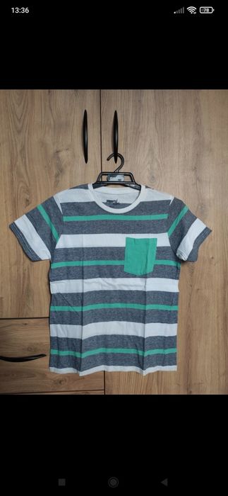Koszulka t-shirt w paski dla chłopców