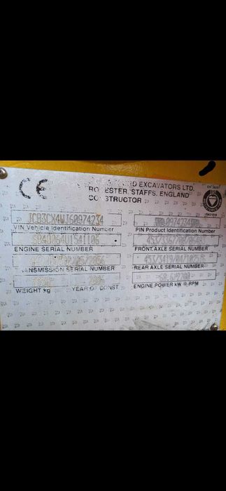 Jcb 3cx super 2006r Po Remoncie Silnika